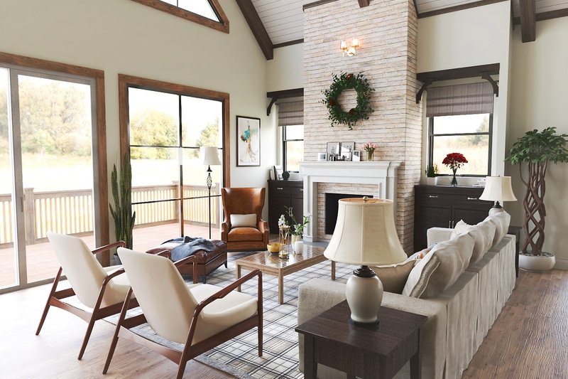 Home Plan - Interior - Other 1 for Country House Plan #54-566 - 5 bed, 4 bath