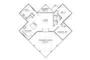 Prairie Style House Plan - 3 Beds 1 Baths 1087 Sq/Ft Plan #8-304 Floor 