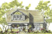 Cottage Style House Plan - 2 Beds 2 Baths 1344 Sq/Ft Plan #20-1206 