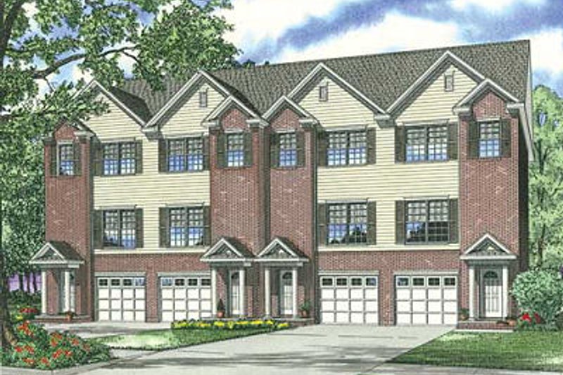 Dream House Plan - Traditional Exterior - Front Elevation Plan #17-1173