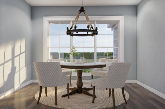Interior - Dining Room for Farmhouse House Plan #923-368 - 4 bed, 3 bath