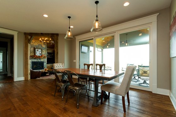 Interior - Dining Room for Craftsman House Plan #70-1471 - 5 bed, 4.5 bath