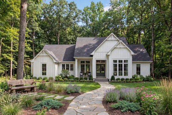 Exterior - Front Elevation 3 for Farmhouse House Plan #430-329 - 3 bed, 2.5 bath