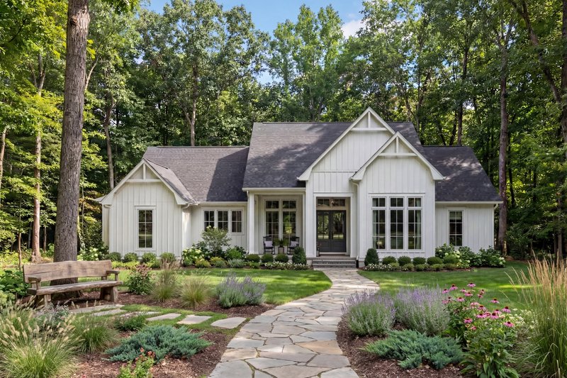 Architectural House Design - Exterior - Front Elevation 3 for Farmhouse House Plan #430-329 - 3 bed, 2.5 bath