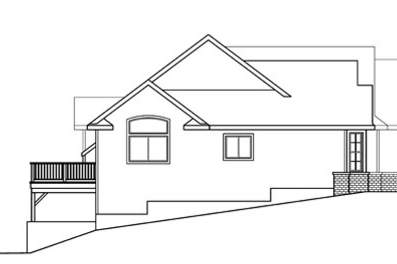 Home Plan - Exterior - Other Elevation House Plan #124-756 - 3 bed, 2.5 bath