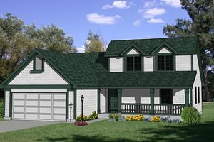 Traditional Exterior - Front Elevation Plan #116-215