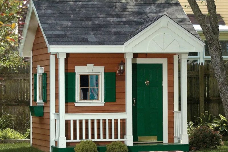 Home Plan - Traditional Exterior - Front Elevation Plan #57-713