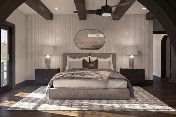 Interior - Master Bedroom for Victorian House Plan #455-376 - 3 bed, 2.5 bath