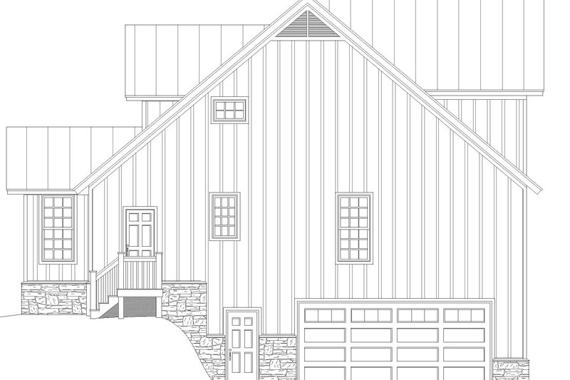 Dream House Plan - Exterior - Other Elevation 1 for Traditional House Plan #932-477 - 2 bed, 2 bath