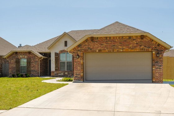 Exterior - Front Elevation 3 for Traditional House Plan #65-463 - 3 bed, 2 bath