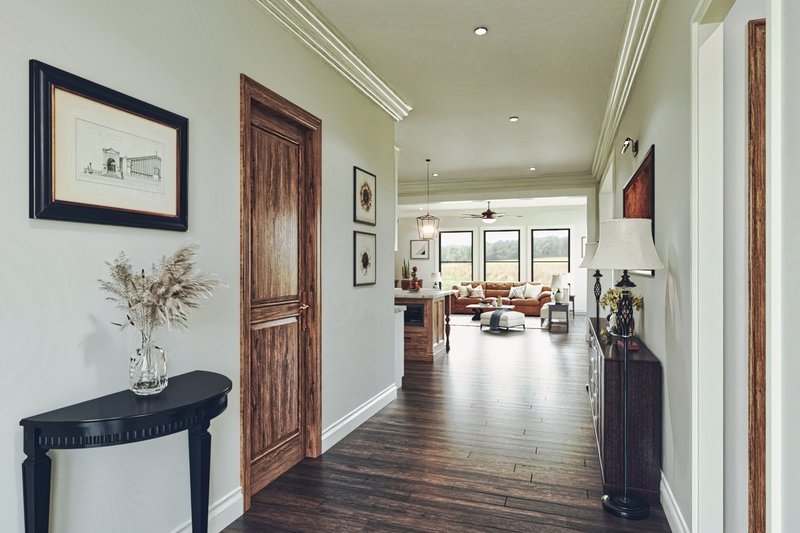 Architectural House Design - Interior - Entry for Farmhouse House Plan #54-588 - 3 bed, 2.5 bath