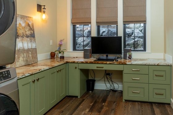 Interior - Laundry for Cottage House Plan #1105-5 - 3 bed, 2 bath