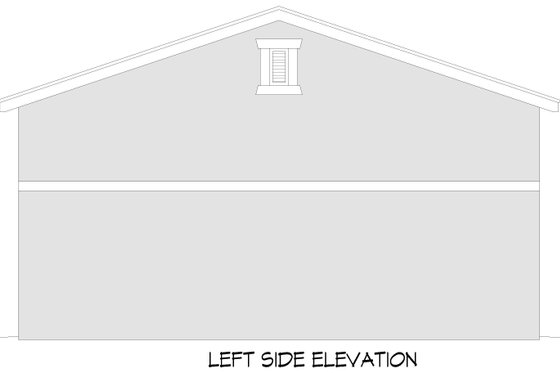 Exterior - Front Elevation 4 for Adobe / Southwestern House Plan #932-1221, 0 bath
