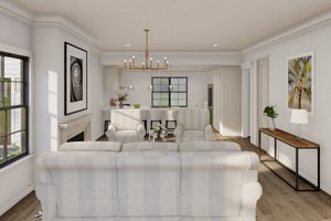 Interior - Kitchen 1 for Farmhouse House Plan #17-3448 - 3 bed, 2 bath