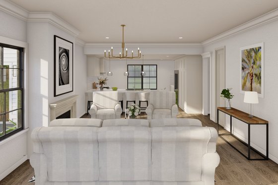 Interior - Kitchen 1 for Farmhouse House Plan #17-3448 - 3 bed, 2 bath