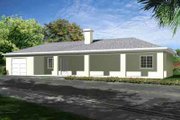 Ranch Style House Plan - 1 Beds 1 Baths 816 Sq/Ft Plan #1-467 