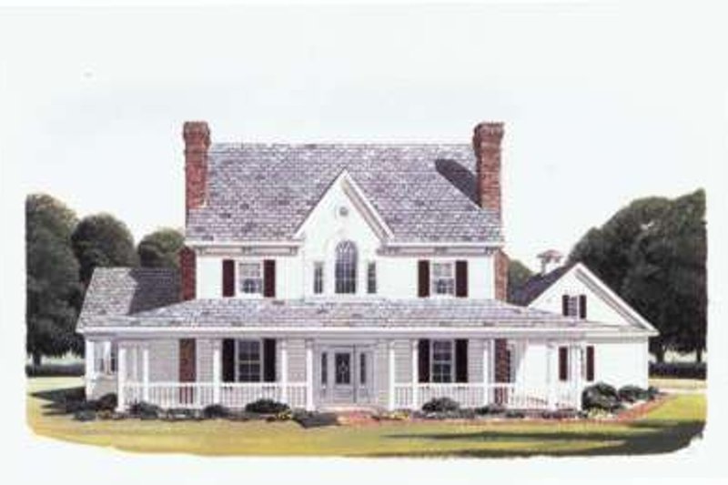 Home Plan - Country Exterior - Front Elevation Plan #410-115