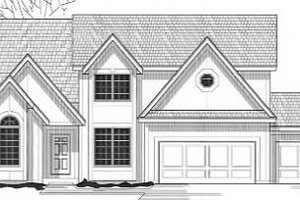 Traditional Exterior - Front Elevation Plan #67-522