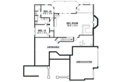 European Style House Plan - 4 Beds 3 Baths 3758 Sq/Ft Plan #67-265 