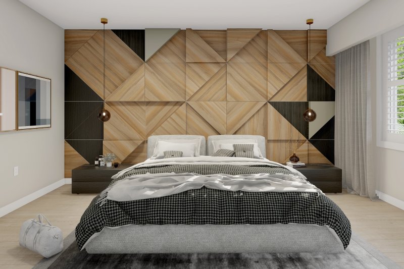 House Design - Interior - Master Bedroom for Traditional House Plan #1060-226 - 3 bed, 2 bath