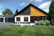 Contemporary Style House Plan - 4 Beds 2.5 Baths 2172 Sq/Ft Plan #1075-21 