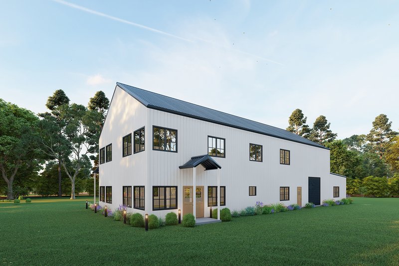 House Design - Exterior - Other Elevation 5 for Barndominium House Plan #1107-28 - 5 bed, 4 bath