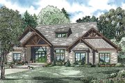 Craftsman Style House Plan - 4 Beds 3.5 Baths 3594 Sq/Ft Plan #17-2445 