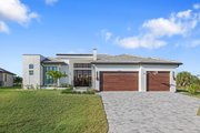 Contemporary Style House Plan - 3 Beds 3 Baths 2836 Sq/Ft Plan #930-533 