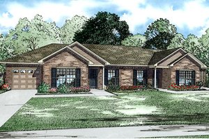Traditional Exterior - Front Elevation Plan #17-2432