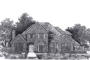 Colonial Style House Plan - 4 Beds 3.5 Baths 3830 Sq/Ft Plan #310-946 