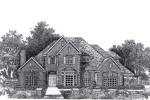 Colonial Exterior - Front Elevation Plan #310-946