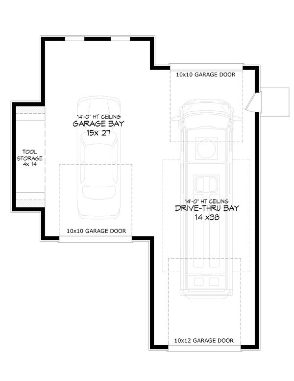 Architectural House Design - Craftsman Floor Plan - Main Floor Plan #932-377