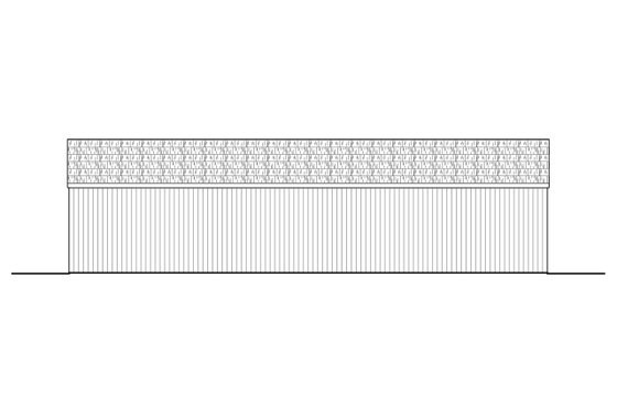 Exterior - Other Elevation for Traditional House Plan #124-1138, 0.5 bath