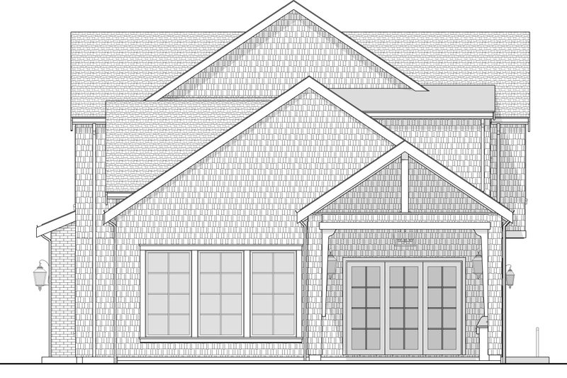 House Blueprint - Exterior - Other Elevation 3 for Farmhouse House Plan #1114-97 - 4 bed, 3.5 bath