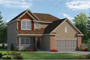 Traditional Style House Plan - 3 Beds 3 Baths 1649 Sq/Ft Plan #20-1779 