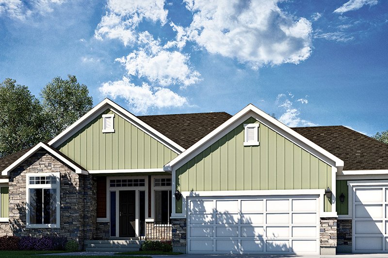 Home Plan - Traditional Exterior - Front Elevation Plan #1073-12