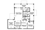 Craftsman Style House Plan - 5 Beds 3 Baths 2288 Sq/Ft Plan #124-803 Floor 