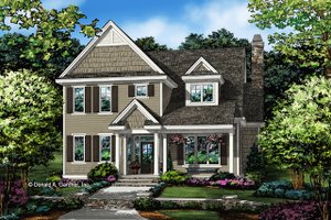 Traditional Exterior - Front Elevation Plan #929-1073