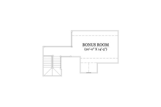 Floor Plan - Other Floor for European House Plan #5-394 - 6 bed, 4.5 bath
