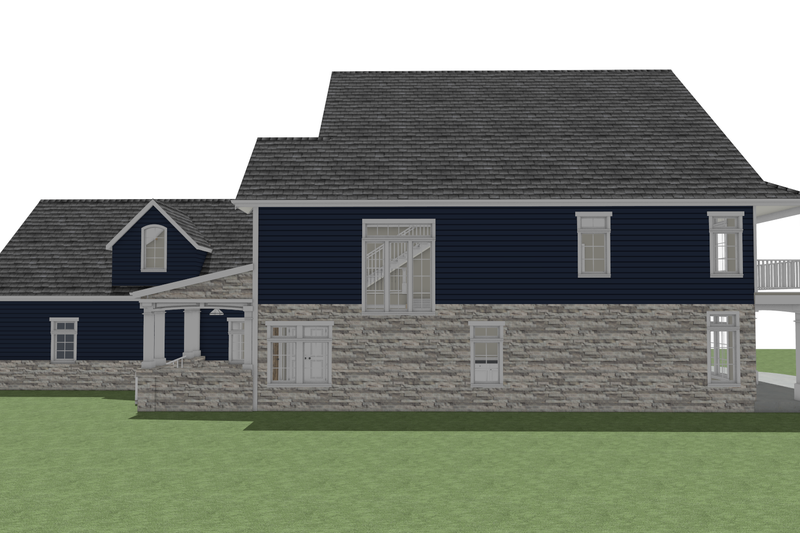 Architectural House Design - Photo 5 for Beach House Plan #1109-36 - 5 bed, 4.5 bath