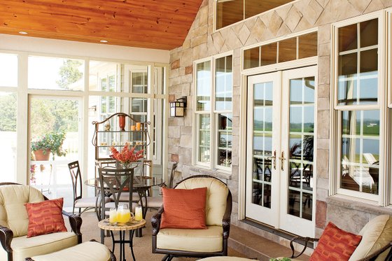 Exterior - Outdoor Living for Country House Plan #929-13 - 4 bed, 3 bath