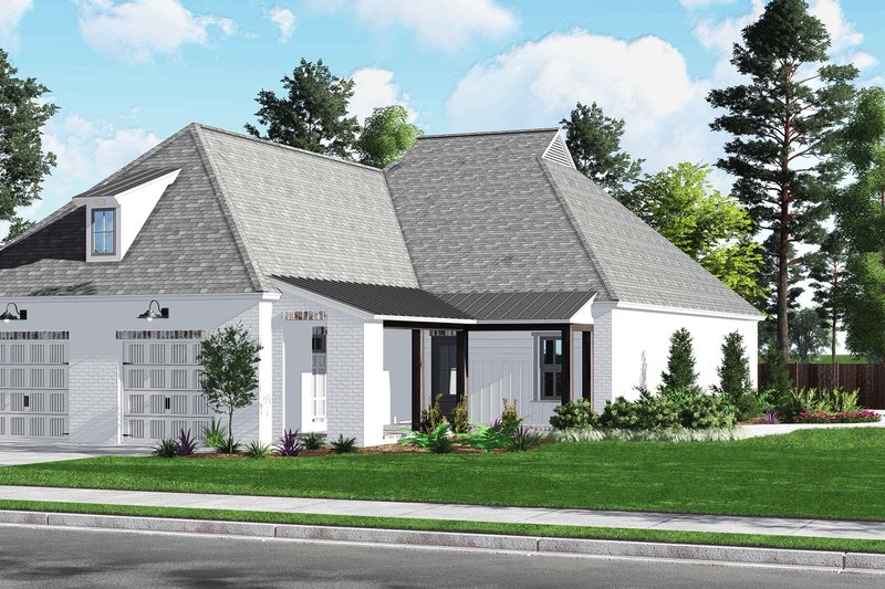 Dream House Plan - Bungalow Exterior - Front Elevation Plan #1081-43
