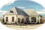 Traditional Style House Plan - 3 Beds 2 Baths 3438 Sq/Ft Plan #81-631 Exterior 
