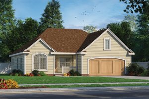 Traditional Exterior - Front Elevation Plan #20-2371