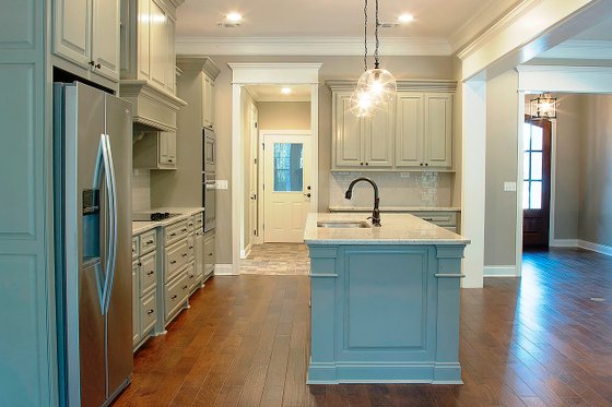 Interior - Kitchen 2 for European House Plan #430-131 - 3 bed, 2.5 bath