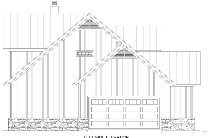 House Plan Design - Exterior - Other Elevation 1 for Country House Plan #932-764 - 3 bed, 2.5 bath