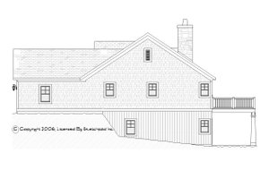 Exterior - Other Elevation 1 for Farmhouse House Plan #901-88 - 3 bed, 3 bath