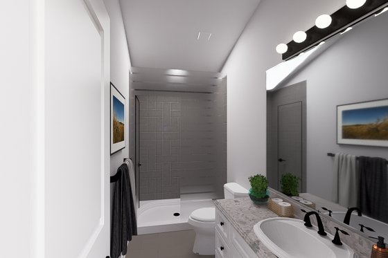 Interior - Other for Barndominium House Plan #1060-186 - 2 bed, 1 bath