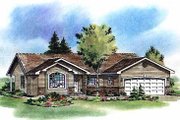 Ranch Style House Plan - 3 Beds 2 Baths 1596 Sq/Ft Plan #18-195 