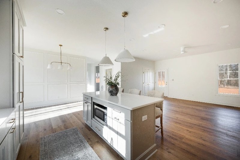 House Blueprint - Interior - Kitchen 2 for Colonial House Plan #1116-56 - 3 bed, 2.5 bath